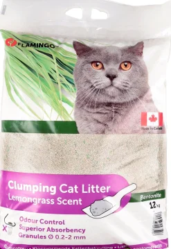 Verzorging|ohgreen Kattenbakvulling citroengras met groene zeoliet 12kg
