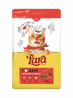 Werelddierendag|Kat Voeding|ohgreen Kattenbrokken lara adult with beef flavour 950g
