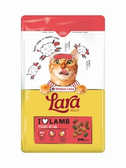 Werelddierendag|Kat Voeding|ohgreen Kattenbrokken lara adult with lamb 950g