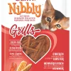 Kat Voeding|ohgreen Kattensnack nibbly grills kip & kreeft 30g