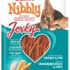 Kat Voeding|ohgreen Kattensnack nibbly jerky kip & vis 30g