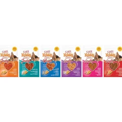 Kat Voeding|ohgreen Kattensnack nibbly wraps kip & vis 30g