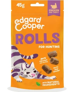 Kat Voeding|ohgreen Kattensnack rolls kip/kalkoen