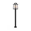 Verlichting|ohgreen Kelsey tuinpaal - waterglas mat zwart e27 40w