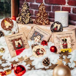 Feesttafel|ohgreen Kerst melkchocoladetablet