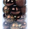Kerstballen|ohgreen Kerstbal cacao (30sts)