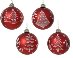 Thema Holiday|Kerstballen|ohgreen Kerstbal glas decoratie boom