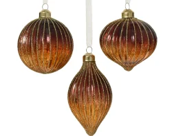 Kerstballen|Thema Luxury|ohgreen Kerstbal glas lijnen glitters