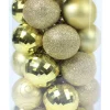 Kerstballen|ohgreen Kerstbal goud (30sts)