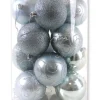 Kerstballen|ohgreen Kerstbal lichtblauw (16sts)