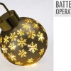 Deco Verlichting Binnen|ohgreen Kerstbal met led 20cm