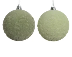 Thema Cosy|Kerstballen|ohgreen Kerstbal polystyreen fluweel