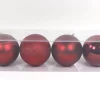Kerstballen|ohgreen Kerstbal wijnrood (4sts)