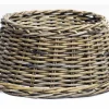 Kerstbomen|ohgreen Kerstboomhuls rotan grijs d75h20cm