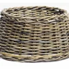 Kerstbomen|ohgreen Kerstboomhuls rotan grijs d60h26cm