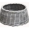Kerstbomen|ohgreen Kerstboomhuls rotan white wash d60h26cm