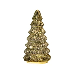 Deco Verlichting Binnen|ohgreen Kerstboompje glas 10led