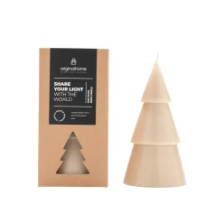 Kaarsen|ohgreen Kerstkaars beige