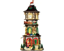 Lemax Kerstdorpen|ohgreen Kerstklokkentoren, met 4,5v adapter