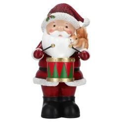 Kerstdecoratie|ohgreen Kerstman met trommel