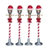 Lemax Kerstdorpen|ohgreen Kerstmuts straatlantaarn, set van 4, zonder (4,5v)