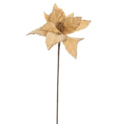 Kerstdecoratie|ohgreen Kerstster d18cm h45cm beige