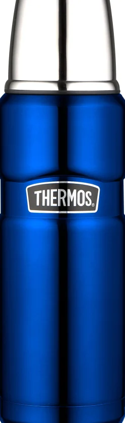 Onderweg|ohgreen King isoleerfles metalic blauw 470ml