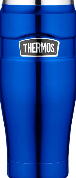 In En Rond De Keuken|ohgreen King tumbler mug metalic blauw 470ml
