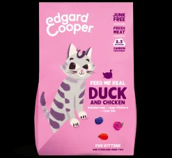 Kat Voeding|ohgreen Kitten brokjes eend&kip 325g