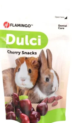 Knaagdieren Voeding|ohgreen Knaagdiersnack dulci kers 50gr