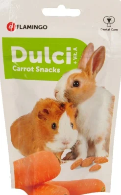 Knaagdieren Voeding|ohgreen Knaagdiersnack dulci wortel 50gr