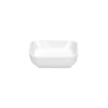 Servies|ohgreen KOM PORCELINO VIERKANT WIT 8,5X8,5X2,5 CM