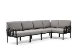 Tuinmeubelen|ohgreen Komodo 5 antracite grigio