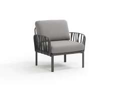 Tuinmeubelen|ohgreen Komodo poltrona antracite grigio