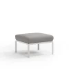 Tuinmeubelen|ohgreen Komodo pouf bianco grigio