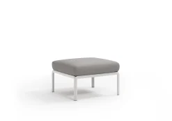 Tuinmeubelen|ohgreen Komodo pouf bianco grigio