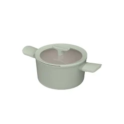 Koken|Ecocheques|ohgreen Kookpot antikleef met deksel balance sage 20cm