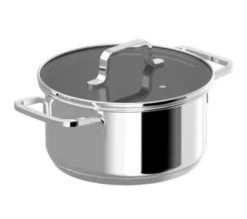 Ecocheques|Koken|ohgreen Kookpot met deksel helix 18cm