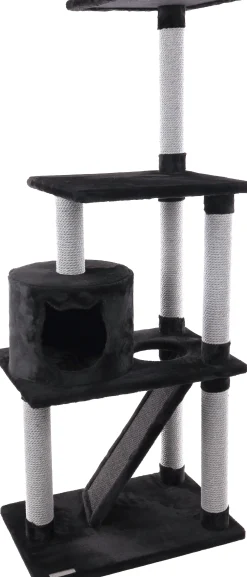 Kattenkrabpalen|ohgreen Krabpaal forza zwart 60x40x151,5cm