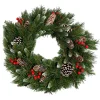 Kerstkransen En Guirlandes Kunststof|ohgreen Krans met kunstrgoen