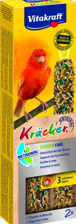 Vogels Voeding|ohgreen Kräcker® feather care| 2stuks| kanaries