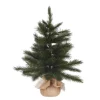 Kerstbomen|Kerstbomen Kunststof|ohgreen Kunstkerstboom m-burlap h60cm