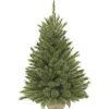Kerstbomen|Kerstbomen Kunststof|ohgreen Kunstkerstboom m-burlap h90cm