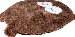 Slaapplaats|ohgreen Kussen bonny uil bruin 57x45x7cm
