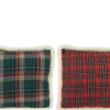 Thema Classic|Kerstdecoratie|ohgreen Kussen polyester vierkant geweven strik