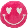 Sfeermakers|ohgreen Kussen smiley getuft katoen roze/wit