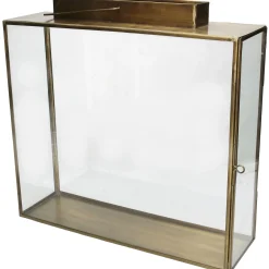 Sfeermakers|ohgreen Lantaarn messing goud 35x10x34cm