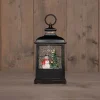 Deco Verlichting Binnen|ohgreen Led lantaarn sneeuwpop glitterwater