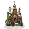 Lemax Kerstdorpen|ohgreen Led scenery kerk
