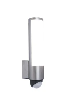 Verlichting|Ecocheques|ohgreen Leda wandlamp security licht met sensor roestvrij staal led 15.5w